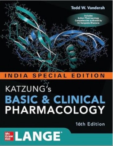 katzung Basic & Clinical Pharmacology: 16th Edition 2024 By Todd W. Vanderah